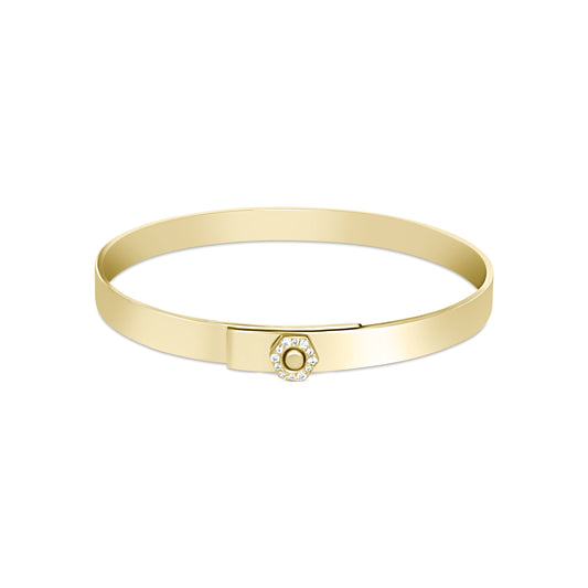 Petit Bangle 18k with diamond head