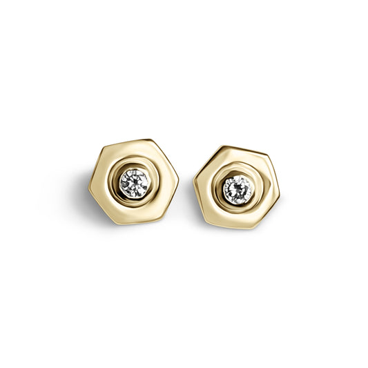 The Petit Hex Earrings
